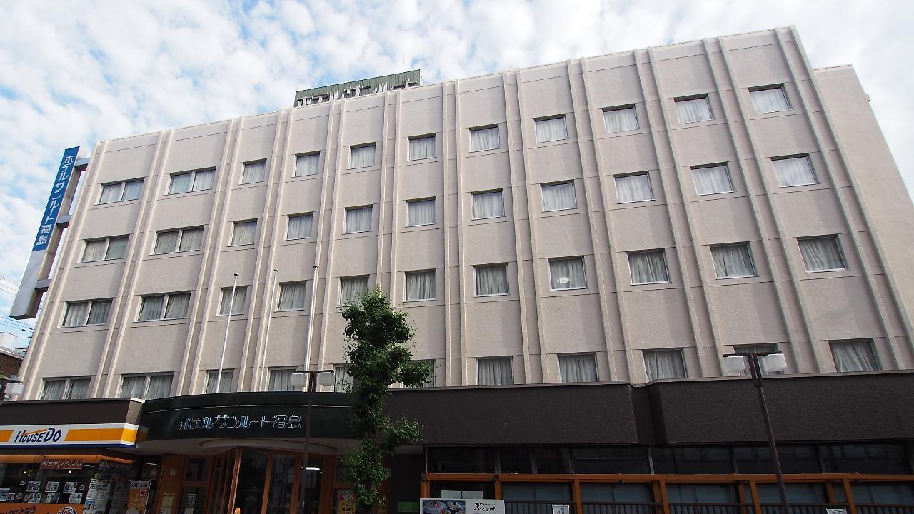 Hotel Sunroute Fukushima Fukushima  Exteriör bild